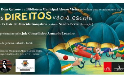 Apresentação do Livro «Os Direitos vão à Escola» – sábado, 26 de janeiro às 15h30