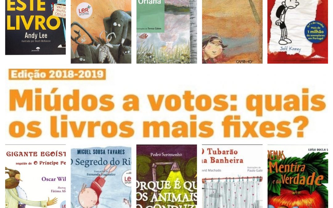 Miúdos a votos 2018 – Livros em campanha na EB1 da Gândara