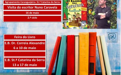 Visita do Escritor Nuno Caravela e Feira do Livro
