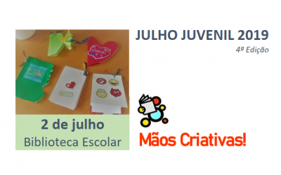 Mãos Criativas… na Biblioteca Escolar do AERSI