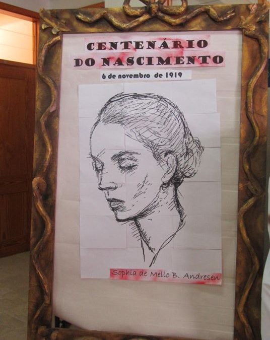Comemoração do Centenário do nascimento de Sophia de Mello Breyner Andresen na EB 2,3 José Saraiva