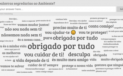 Que palavras segredarias ao Ambiente? | 5 de junho – Dia Mundial do Ambiente | Agrupamento de Escolas D. Dinis