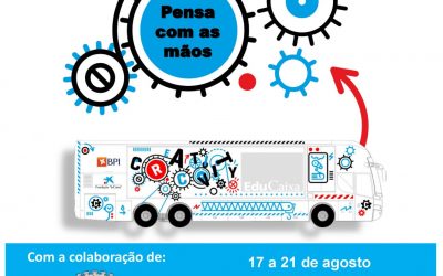 CREACTIVITY BUS chega à Praia do Pedrogão no dia 17 de agosto