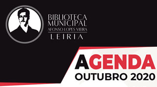 Agenda Cultural de outubro da Biblioteca Municipal Afonso Lopes Vieira