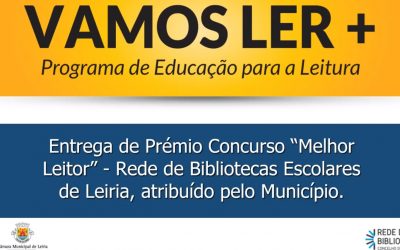 Mês Internacional das Bibliotecas Escolares | Dia da Biblioteca Escolar em Leiria