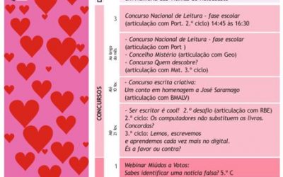 Agenda de fevereiro da BE José Saraiva
