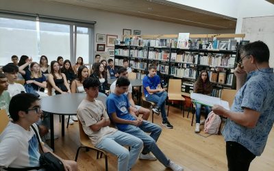 A Biblioteca da Escola Secundária de Domingos Sequeira recebeu os novos alunos