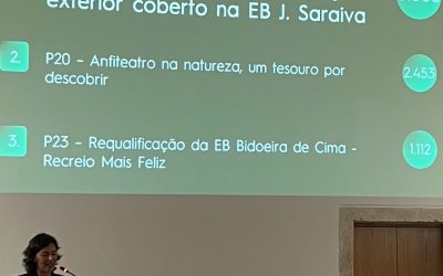 José Saraiva em 1.º lugar no Orçamento Participativo
