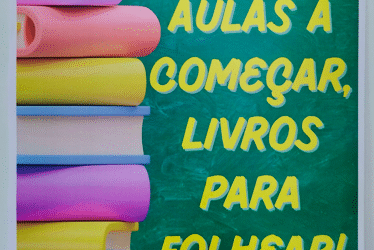 Aulas a começar, livros para folhear! (AECSCS)