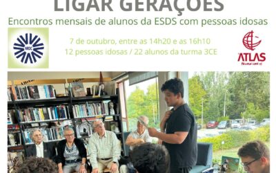 Projeto LIGAR GERAÇÕES na BE da E. S. Domingos Sequeira