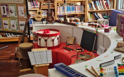 Palavra e som: o Agrupamento Rainha Santa Isabel no Mês Internacional das Bibliotecas Escolares